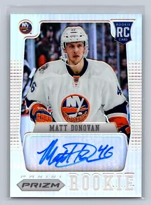 2012-13 Panini Rookie Anthology #86 Matt Donovan AU New York Islanders • $7.99