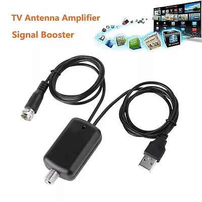 TV Antenna Amplifier Signal Booster HDTV Cable Digital TV USB Power Aerials Kit • $6.49