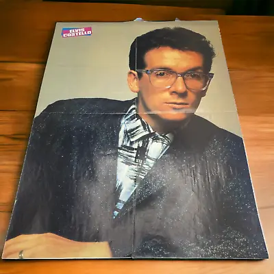 Vtg Spandau Ballet Magazine Poster Elvis Costello 22 X 16 Music Poster • $6.60