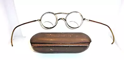 Vintage Metal AO Goggles Case Wear These Goggles Protect Your Eyes Glasses • $20