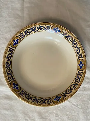 J&G Meakin Academy Pattern SOL Gold Trim 7.5  Soup Salad Bowl • $19.99