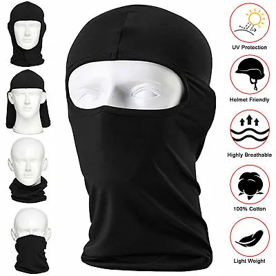 3D Balaclava Full Face Mask Men Women Cycling Ski Warm Neck Skull Animal Print • £2.90