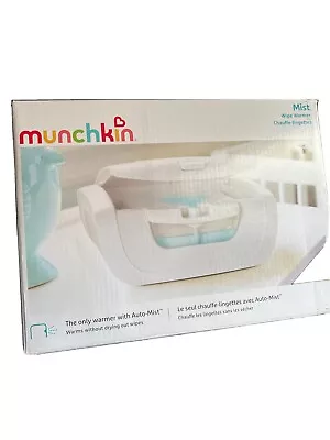 Munchkin Mist Wipe Warmer New With Auto Mist.Opened Box! • $20