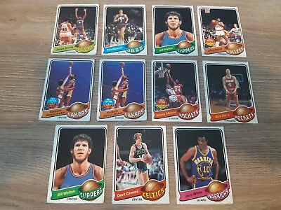 Lot Of 18 HOFers 78-79 And 79-80 Topps Erving Jabbar (2) Maravich Low Grade • $24.99