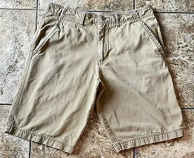 Ocean Pacific OP Mens Shorts Cargo Vintage 90s Beige Utility Adult 34 Outdoor • $8.28