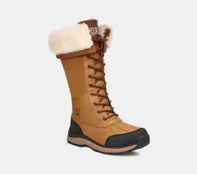 UGG Women's Adirondack III Tall Snow Boots Chestnut / Brown - NEW!! • $199.89