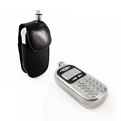 Hidden 4oz Cell Phone Liquor Flask With Belt Case • $13.67