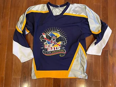 Austin Ice Bats Hockey Jersey Minor League CHL 2006 10 Yr-Anniv • $199.99