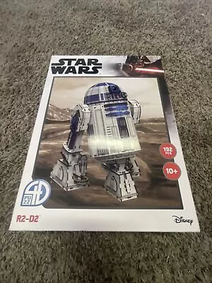 Star Wars R2-D2 Model Kit 192 Pcs Medium 3D Cardstock Disney IN STOCK NEW • $26.30