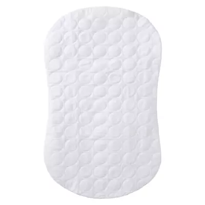Bassinest Swivel Sleeper Mattress Pad Waterproof Polyester White • $16.99
