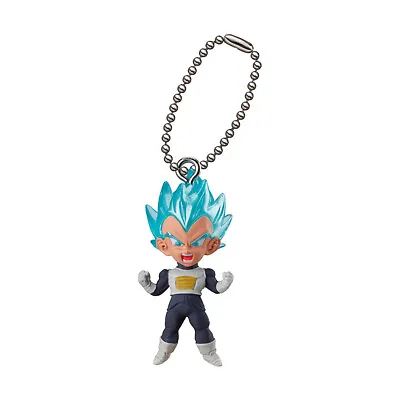 Dragon Ball Super UDM The Best 25 Super Saiyan Blue Vegeta Figure Keychain • $8.36
