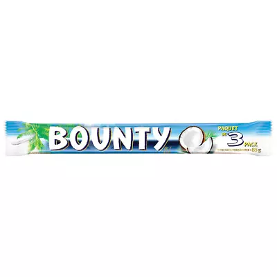 £13.99 • Buy Bounty 3 Pack Milk Chocolate 18 X 85g Bars Best Before End 04/2023 Trio