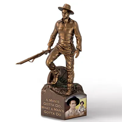 Bradford Exchange John Wayne The Legend Sculpture: What's A Man Gotta Do Duke #1 • $81.98