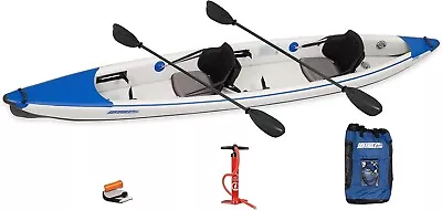 Sea Eagle 473rl Razorlite ✅ Pro Tandem/Carbon Pkg Inflatable Kayak Canoe Boat ✅ • $1499