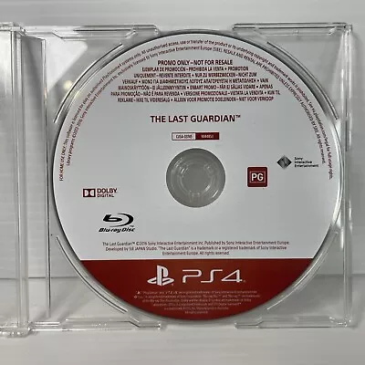 The Last Guardian Playstation 4 PS4 | Press Media Review Promo | Full Game | PAL • $24.97