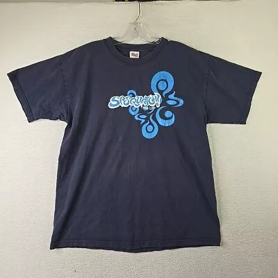 Vintage Sasquatch Music Festival 2003 T-shirt Blue Large Flaming Lips MMJ • $52.49