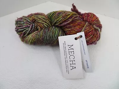 Malabrigo Mecha #866 Arco Iris Yarn Merino Wool Peru Red Purple Multi 130yd • $14.99