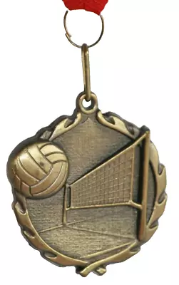 Volleyball Bronze Medal Trophy Award Ornament On Lanyard 2001 Lancers Tessa Diaz • $14.91