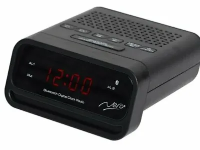 $25 • Buy Nero Edge Bluetooth Alarm Clock Radio