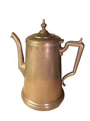 Antique American Metal Coffee Pot By G. I. Mix & Co. (CT) • $19