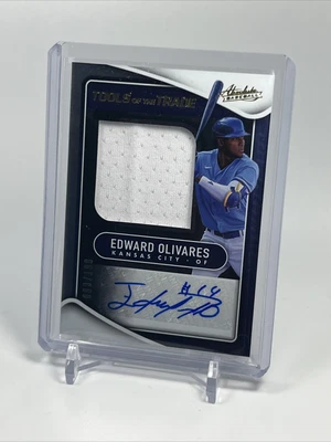 $9.99 • Buy 2022 Absolute Baseball EDWARD OLIVARES Tools Of The Trade Patch Auto 083/199