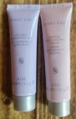 Mary Kay Oil Free Hydrating Gel .4 Oz & Intense Moisturizing Cream .4 Oz • $21.38
