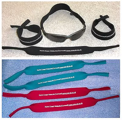 Sunglasses Strap Band Holder Grip ( Neoprene ) Sail Sk8 • £2.89