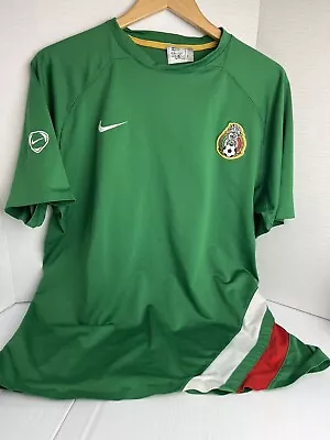 Mexico Seleccion Mexicana 2006 World Cup Nike Home Jersey Size XL • $43.69