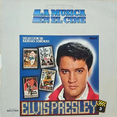 Elvis Presley - Seleccion De Bandas Sonoras 1982 LP Comp Belter 2 - 90.003 Near • $12.08