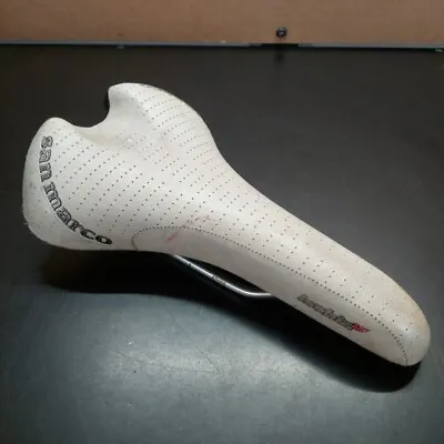 SELLE SAN MARCO White ROAD BIKE SADDLE • $19.95