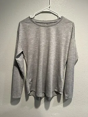 £19.46 • Buy The North Face Womens Medium Long Sleeve Shirt Top Base Layer Flash Dry Gray