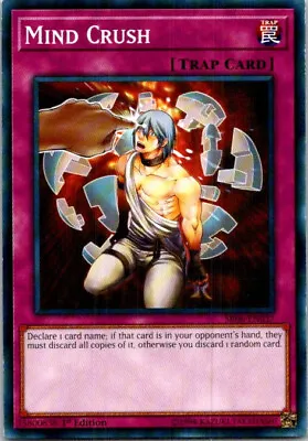 Mind Crush SR06-EN037 Yu-Gi-Oh! Light Play 1st Edition • $0.99