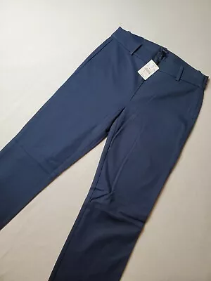 J. Crew Women's Size 2 NWT Winnie Pants Skinny Leg Cropped Navy Blue H5159 • $17.95