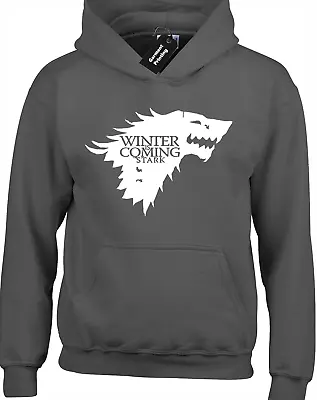 Winter Is Coming Hoody Hoodie Game Of Snow King Of Thrones Jon North Khaleesi • £16.99