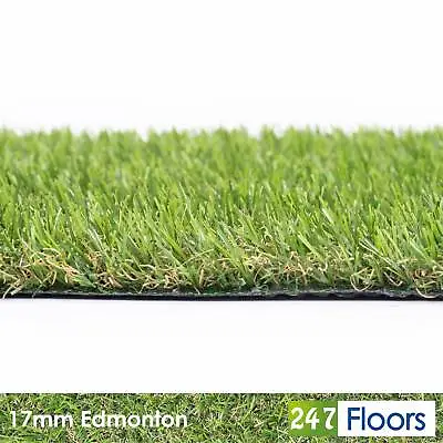 £0.99 • Buy Artificial Grass Cheap 17mm Realistic ONLY £5.99/m²! Astro Turf Fake Grass 2m 4m
