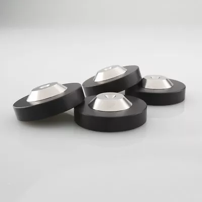 4 Pcs HiFi Audio Speaker Amp Turntable Isolation Feet Floor Protector Base Pad • $11