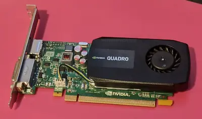 NVIDIA Quadro K600 1GB DDR3 PCI-E Video Graphics Card Display Port DVI • £9.99