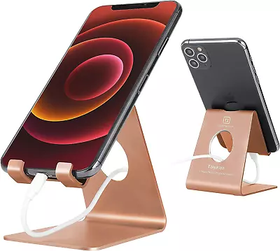 Cell Phone Stand Desk Phone Holder Cradle Dock Compatible With All 4-8Inch Ph • $8.26