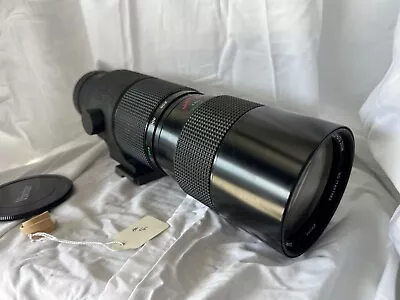 Used Vivitar 120-600mm F5.6-8.0 Telephoto Zoom Lens With Tripod Mount • $125