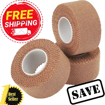 £6.30 • Buy 3 Rolls HypaBand Roll Plaster Extra Sticky Elastic Fabric Strapping 2.5.cm X 4.5