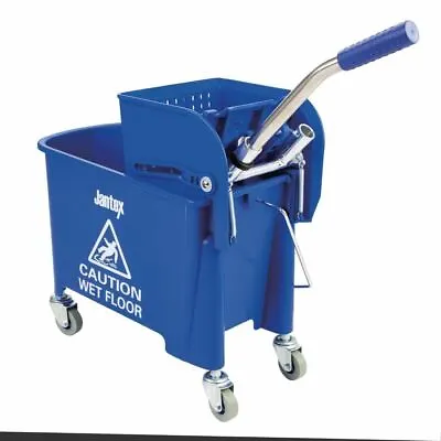 Jantex Kentucky Mop Bucket Blue Floor Cleaning Bar Restaurants • £58.87