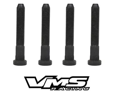 Vms Racing Extended Race Steel Wheel Studs For 88-up Honda Civic 12x1.5mm 8 Pc • $23.88