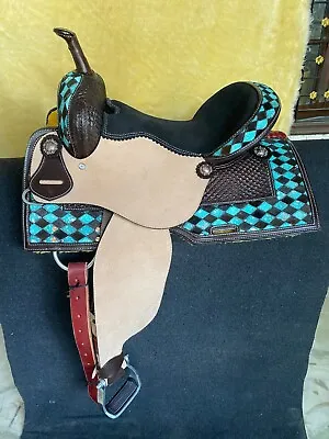 Mousm Racing Horse Saddle - Adult Horse Saddle - Horse Tack - Equestrian Gift • $399