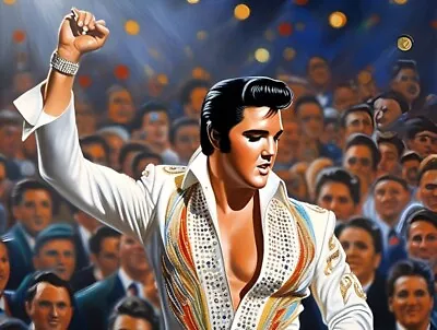 Elvis Inspired Fan Art Elvis Presley  • $3.11