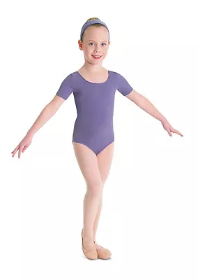 Mondor 496 Lilac Child's Toddler Extra Small (2-4) Short Sleeve Leotard • $7.99