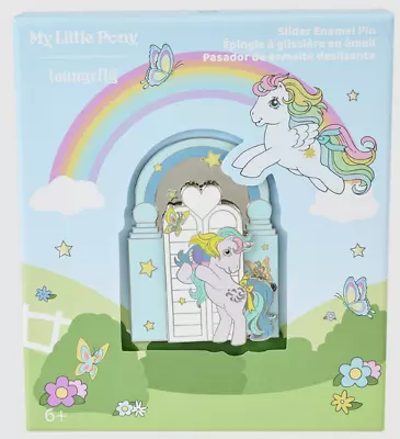 Loungefly My Little Pony 40th Anniversary Pretty Parlor Slider Enamel Pin • $22.99