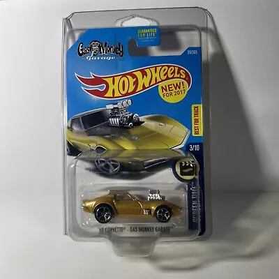 2015 Hot Wheels '68 Corvette Gas Monkey Garage 1:64 MINT W/ Protector • $5