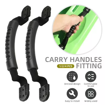 4Pcs Kayak Canoe Boat Side Mount Carry Handles Webbing Hand Fitting Accessories • $19.99