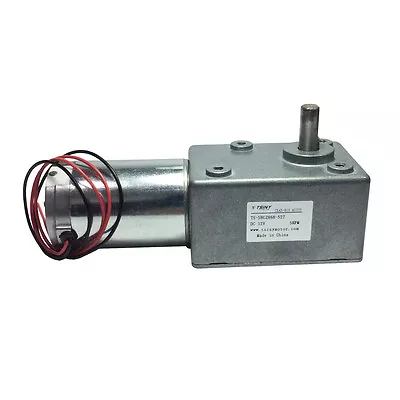 $75.99 • Buy DC 12V/24V 3RPM-95RPM Electric Motor Metal Gearbox Motor Low Speed High Torque
