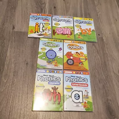 Preschool Prep Series Lot Of 7 DVDs Meet The Phonics Sight Words Colors Shapes • $16.99